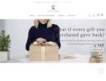 Tablet Screenshot of giftsforgood.com